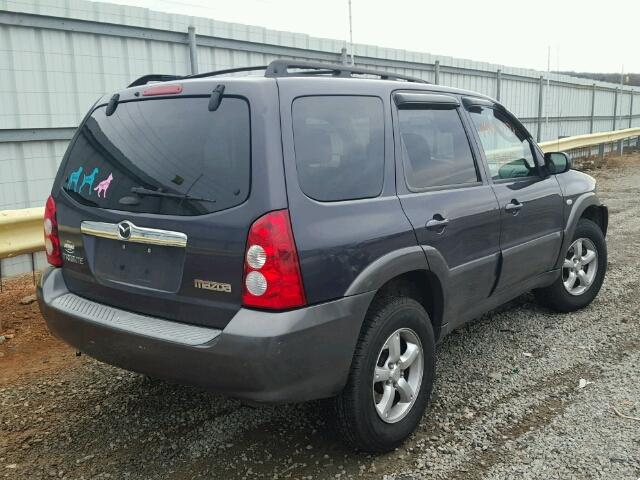 4F2CZ96195KM25171 - 2005 MAZDA TRIBUTE S CHARCOAL photo 4