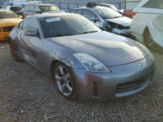 JN1BZ34D47M506966 - 2007 NISSAN 350Z COUPE GRAY photo 1