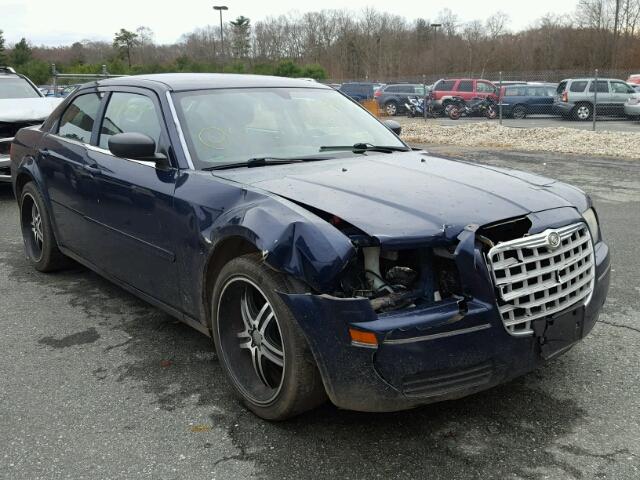 2C3JA43R25H512286 - 2005 CHRYSLER 300 BLUE photo 1