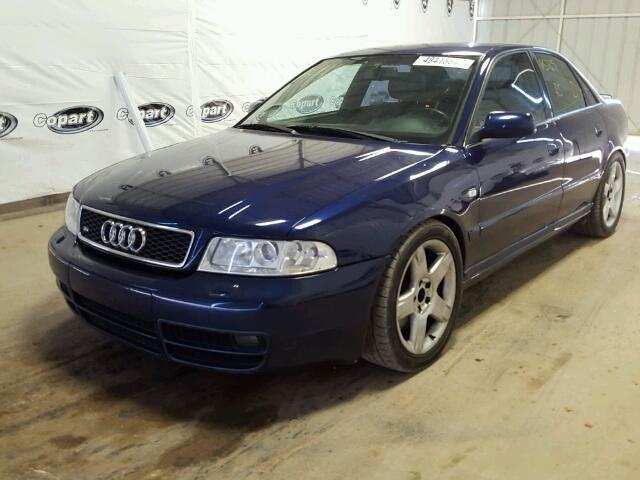 WAURD68D61A012958 - 2001 AUDI S4 2.7 QUA BLUE photo 2