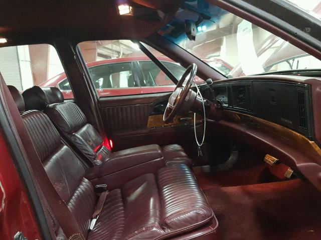 1G4CW53L3P1653615 - 1993 BUICK PARK AVENU MAROON photo 5