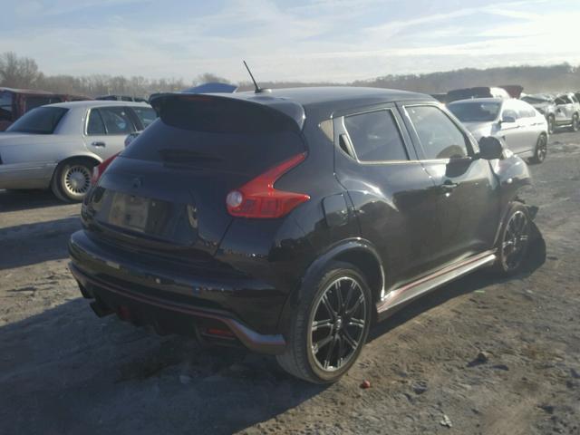 JN8AF5MR5DT226682 - 2013 NISSAN JUKE S BLACK photo 4