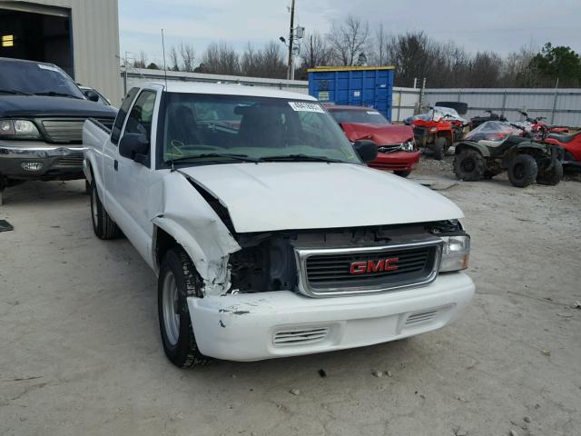 1GTCS19W328218815 - 2002 GMC SONOMA WHITE photo 1