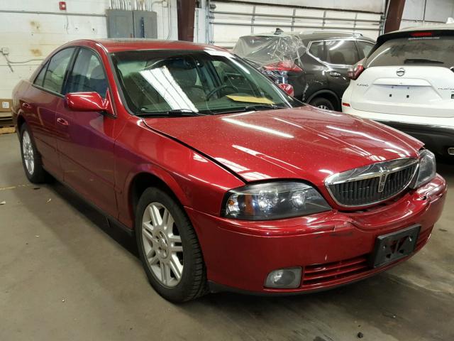 1LNHM87A15Y639707 - 2005 LINCOLN LS RED photo 1