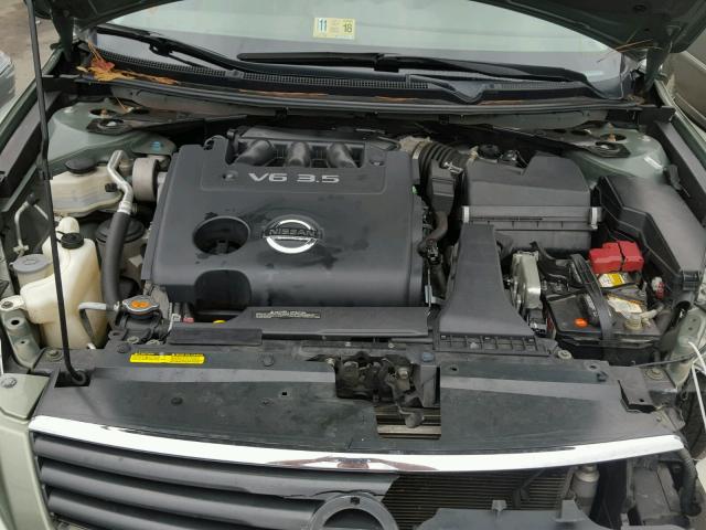 1N4BL21E98N405705 - 2008 NISSAN ALTIMA 3.5 GREEN photo 7