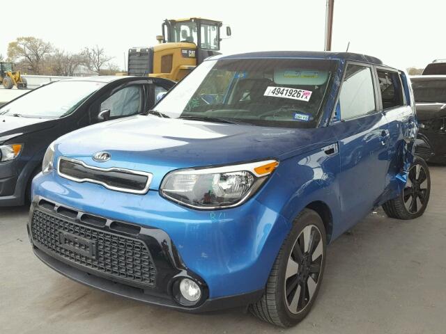 KNDJP3A53G7345181 - 2016 KIA SOUL + BLUE photo 2