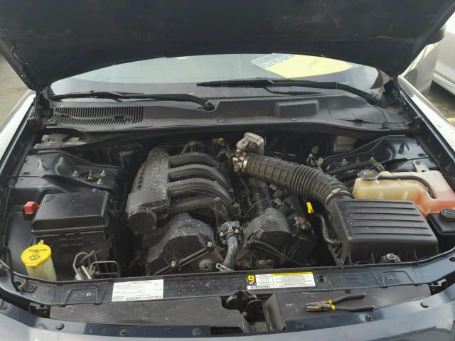 2B3KA43R28H213144 - 2008 DODGE CHARGER GRAY photo 7