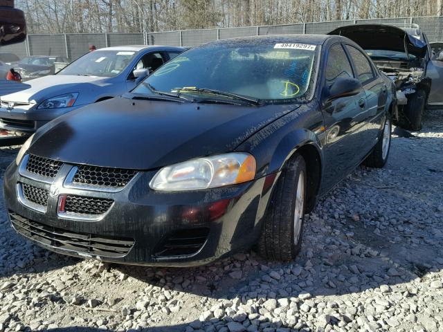 1B3EL46X36N230346 - 2006 DODGE STRATUS SX BLACK photo 2