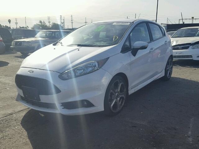 3FADP4GX9GM130699 - 2016 FORD FIESTA ST WHITE photo 2