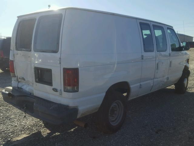 1FTNE24L06HB15540 - 2006 FORD ECONOLINE WHITE photo 4