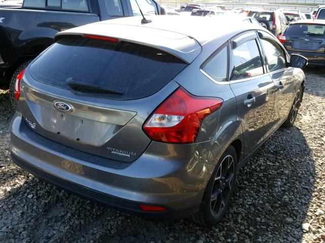 1FAHP3N23CL480134 - 2012 FORD FOCUS TITA GRAY photo 4