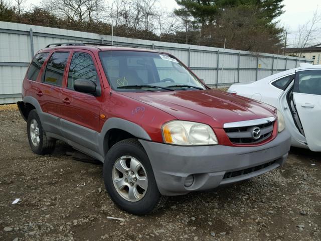 4F2YU07101KM40361 - 2001 MAZDA TRIBUTE DX BURGUNDY photo 1