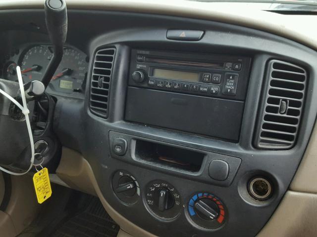 4F2YU07101KM40361 - 2001 MAZDA TRIBUTE DX 勃艮第红 照片 9