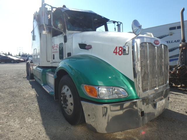 1XPHDB9XX8D749037 - 2008 PETERBILT 386 WHITE photo 1