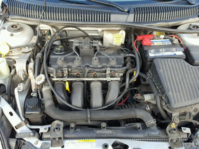 1B3ES56C65D134849 - 2005 DODGE NEON SXT SILVER photo 7