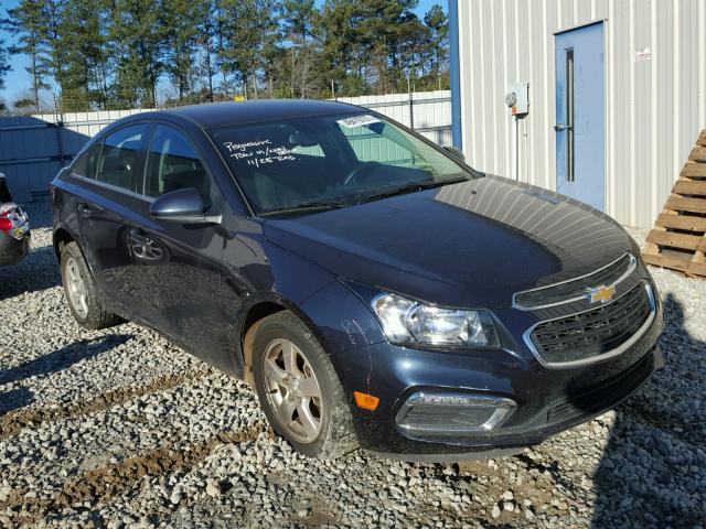 1G1PC5SB0F7184432 - 2015 CHEVROLET CRUZE LT BLUE photo 1