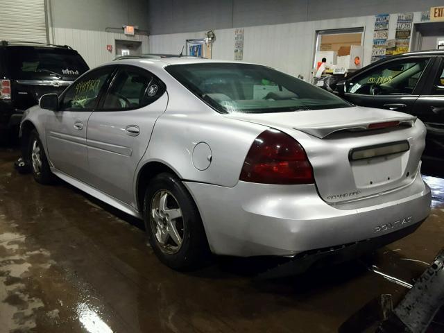 2G2WP522741153944 - 2004 PONTIAC GRAND PRIX SILVER photo 3