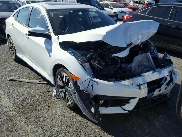 2HGFC1F32GH654773 - 2016 HONDA CIVIC EX WHITE photo 1