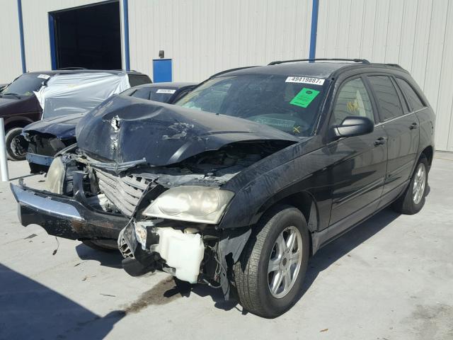 2C8GF68424R514529 - 2004 CHRYSLER PACIFICA შავი ფოტო 2
