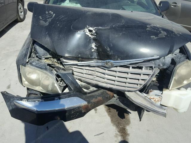 2C8GF68424R514529 - 2004 CHRYSLER PACIFICA შავი ფოტო 7