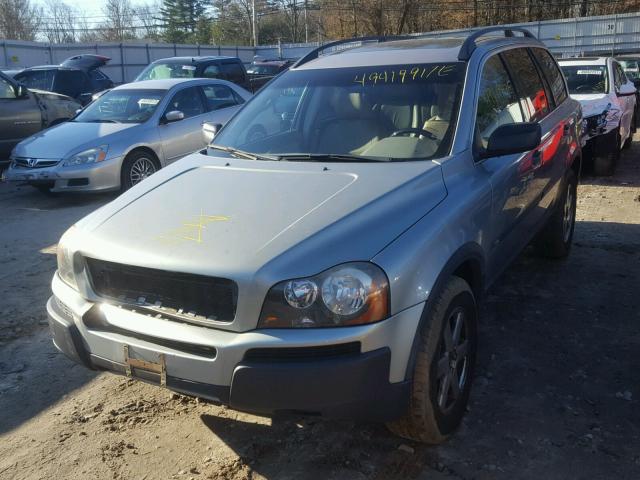 YV1CZ592951160538 - 2005 VOLVO XC90 GRAY photo 2