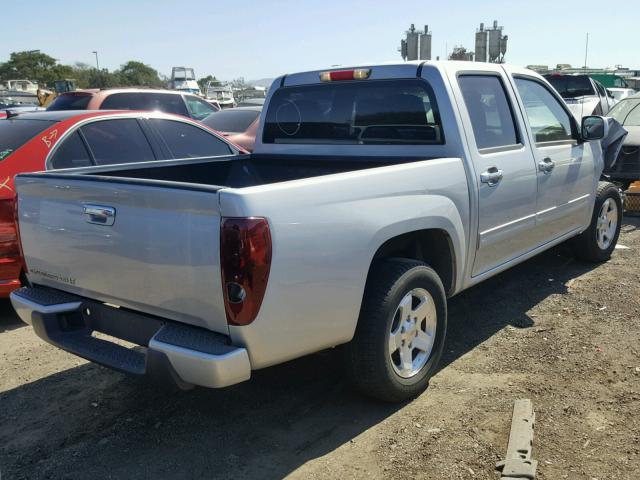 1GCDSCF99B8104297 - 2011 CHEVROLET COLORADO L SILVER photo 4