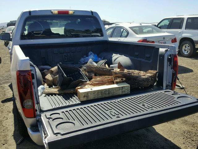 1GCDSCF99B8104297 - 2011 CHEVROLET COLORADO L SILVER photo 9