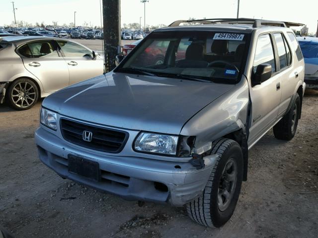 4S6CK58W614411879 - 2001 HONDA PASSPORT E SILVER photo 2