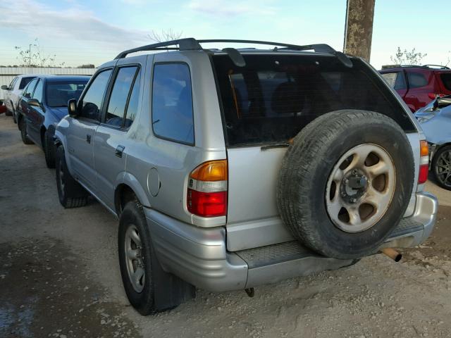 4S6CK58W614411879 - 2001 HONDA PASSPORT E SILVER photo 3