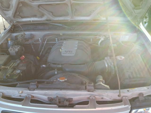 4S6CK58W614411879 - 2001 HONDA PASSPORT E SILVER photo 7