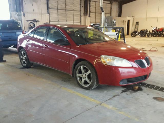 1G2ZG58N174181343 - 2007 PONTIAC G6 BASE RED photo 1