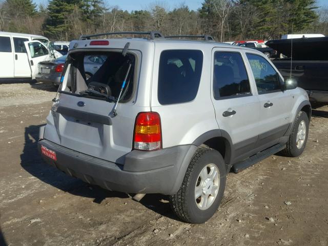 1FMYU03132KC18643 - 2002 FORD ESCAPE XLT GRAY photo 4