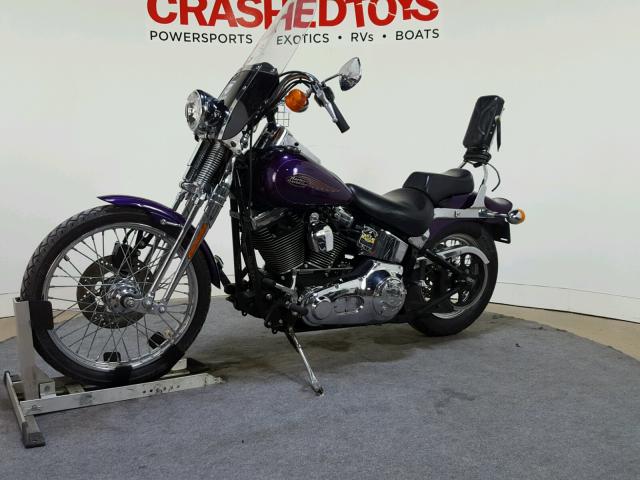 1HD1BLY14YY025461 - 2000 HARLEY-DAVIDSON FXSTS PURPLE photo 4