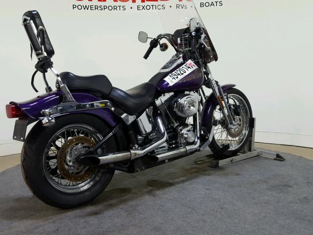 1HD1BLY14YY025461 - 2000 HARLEY-DAVIDSON FXSTS PURPLE photo 8