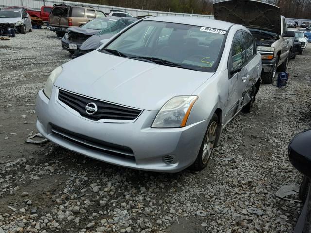 3N1AB6APXAL652970 - 2010 NISSAN SENTRA 2.0 SILVER photo 2