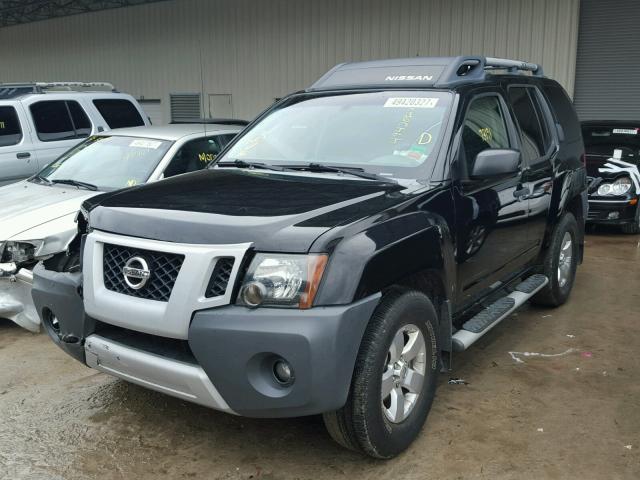 5N1AN08U79C511354 - 2009 NISSAN XTERRA OFF BLACK photo 2