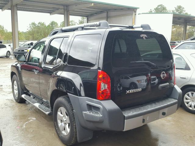 5N1AN08U79C511354 - 2009 NISSAN XTERRA OFF BLACK photo 3