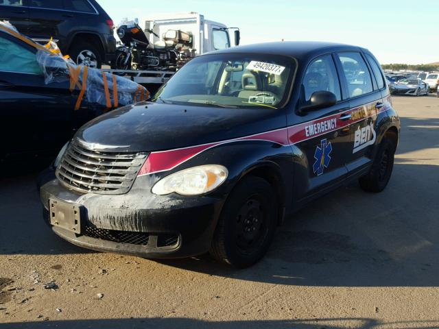 3A8FY48B18T225003 - 2008 CHRYSLER PT CRUISER BLACK photo 2