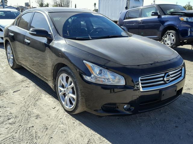 1N4AA5AP5EC906604 - 2014 NISSAN MAXIMA S BLACK photo 1