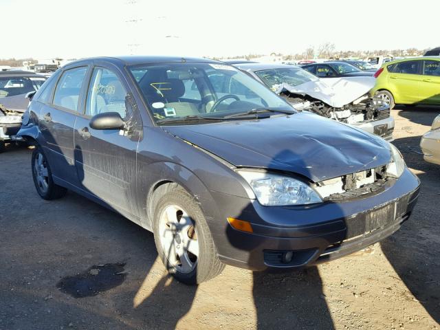 1FAFP34N27W167650 - 2007 FORD FOCUS ZX4 GRAY photo 1