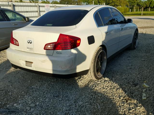 JNKCV51E83M005111 - 2003 INFINITI G35 WHITE photo 4