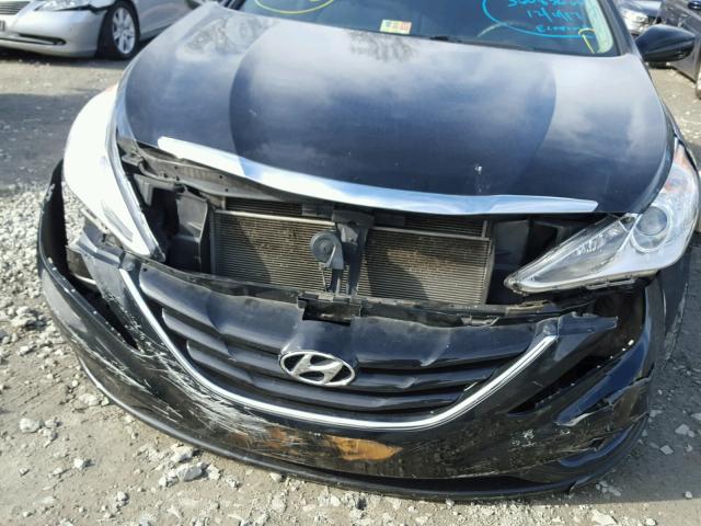 5NPEB4AC9DH728179 - 2013 HYUNDAI SONATA GLS BLACK photo 9