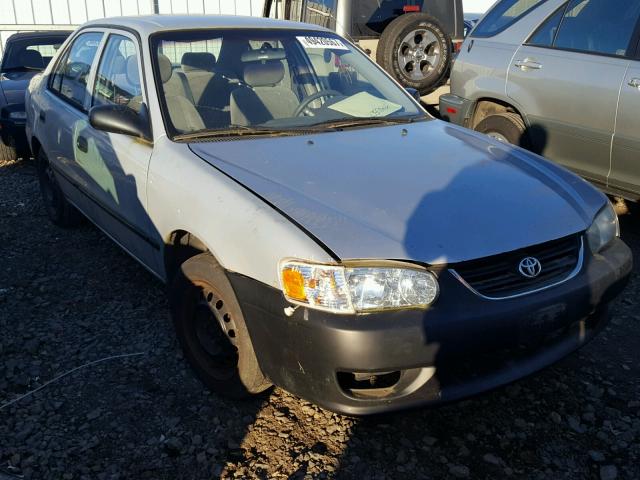 1NXBR12E31Z478688 - 2001 TOYOTA COROLLA CE SILVER photo 1