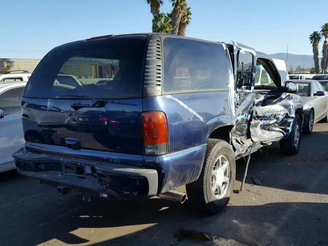 3GKEC16T51G138347 - 2001 GMC YUKON XL C BLUE photo 4