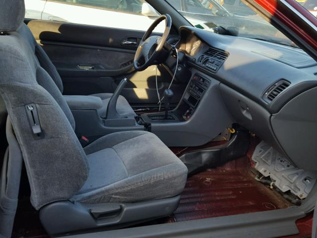 1HGCD7239RA026865 - 1994 HONDA ACCORD LX BURGUNDY photo 5