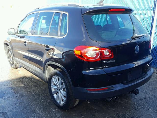 WVGAV75N79W512086 - 2009 VOLKSWAGEN TIGUAN SE 黑色 照片 3