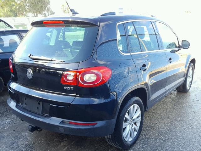 WVGAV75N79W512086 - 2009 VOLKSWAGEN TIGUAN SE 黑色 照片 4