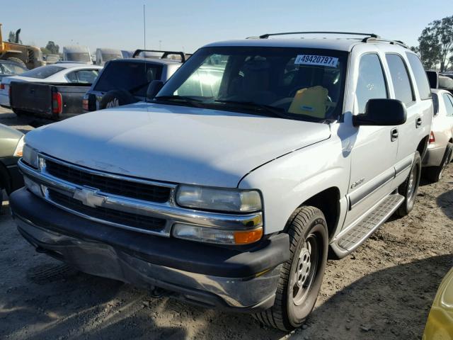 1GNEK13T03J226766 - 2003 CHEVROLET TAHOE K150 WHITE photo 2