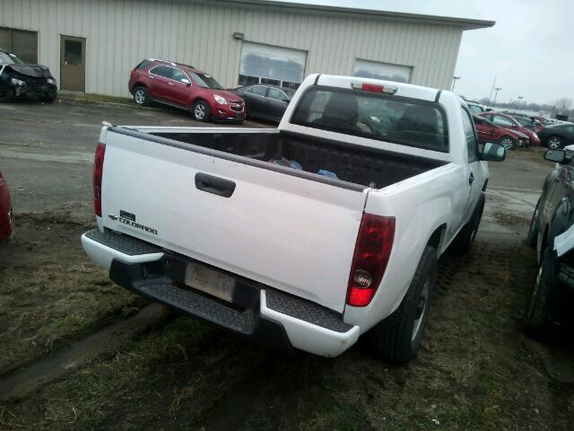 1GCGTBF92B8131393 - 2011 CHEVROLET COLORADO WHITE photo 4