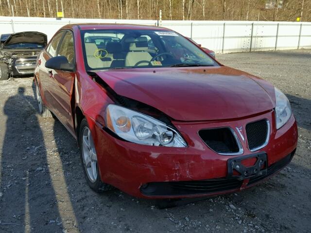 1G2ZG558764270816 - 2006 PONTIAC G6 SE1 RED photo 9